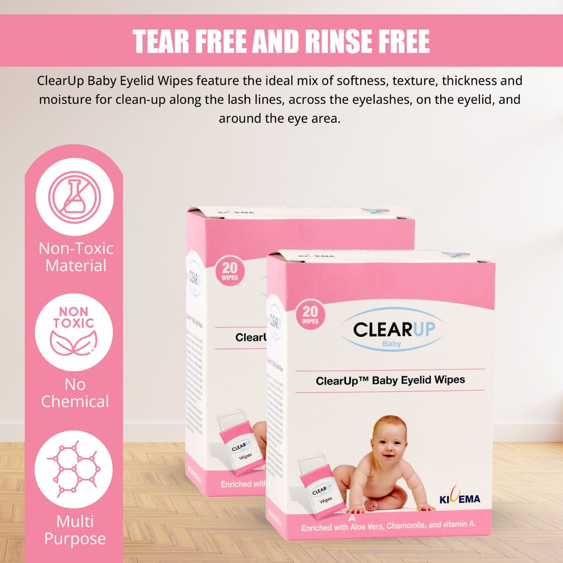 Discover the Magic of KIVEMA ClearUP Baby Eyelid Wipes: A Comprehensive Review