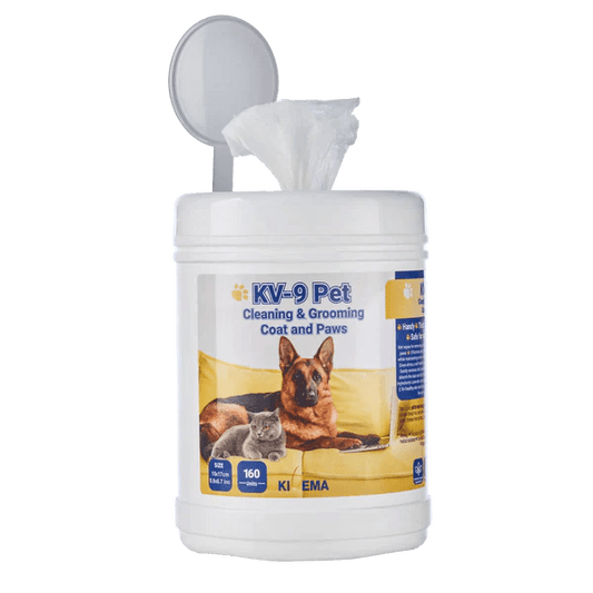 Dog Grooming Cleaning Wipes - KIVEMA